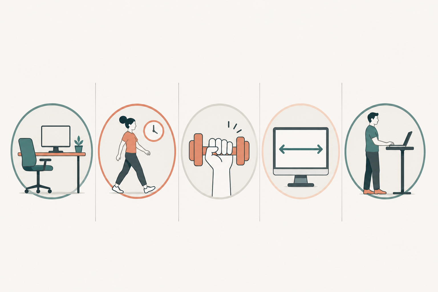 Five Ergonomic Habits to Build This Summer
